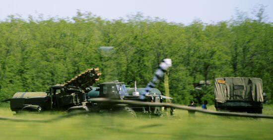 Ukrainian army checkpoints in Donetsk Region