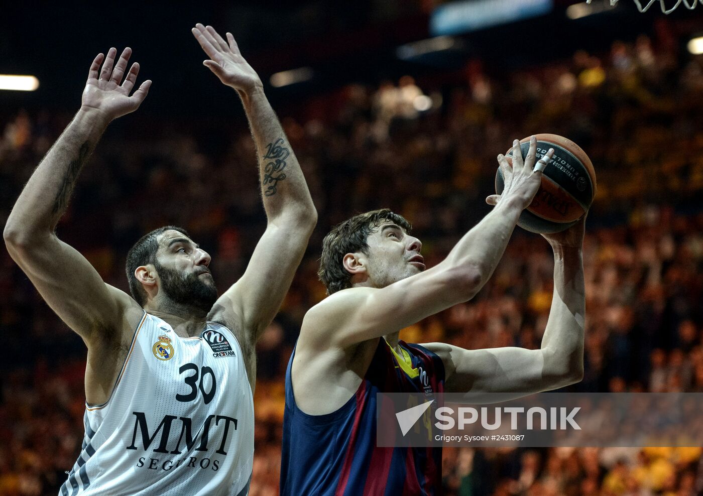 2013–14 Basketball Euroleague. Final Four. Barcelona Bàsquet vs. Real Madrid