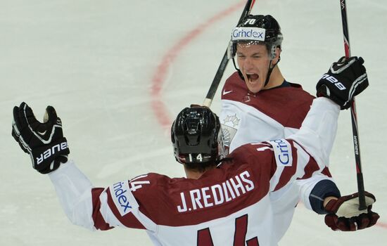 Ice Hockey World Championships. Russia vs. Latvia