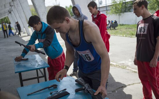 GTO (Ready for Labor and Defense) physical fitness tests in the Omsk Region