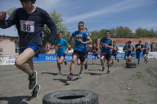 GTO (Ready for Labor and Defense) physical fitness tests in the Omsk Region