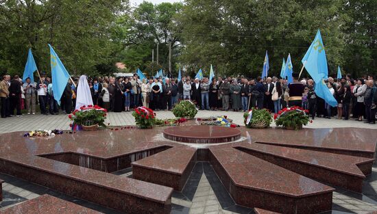 Events mark 70th anniversary of Crimean Tatars' deportation