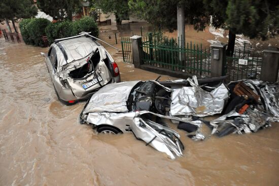 Sever floods in Serbia