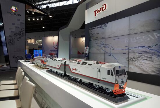 Preparations for opening of St.Petersburg International Economic Forum