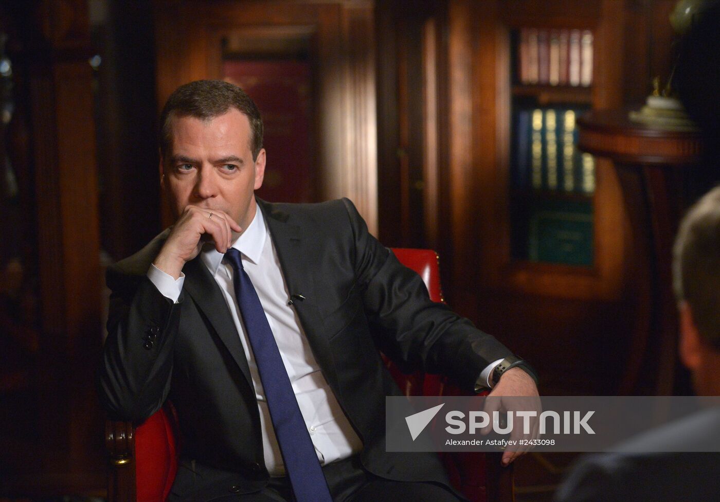 Dmitry Medvedev interviewed by Bloomberg TV channel of the United States