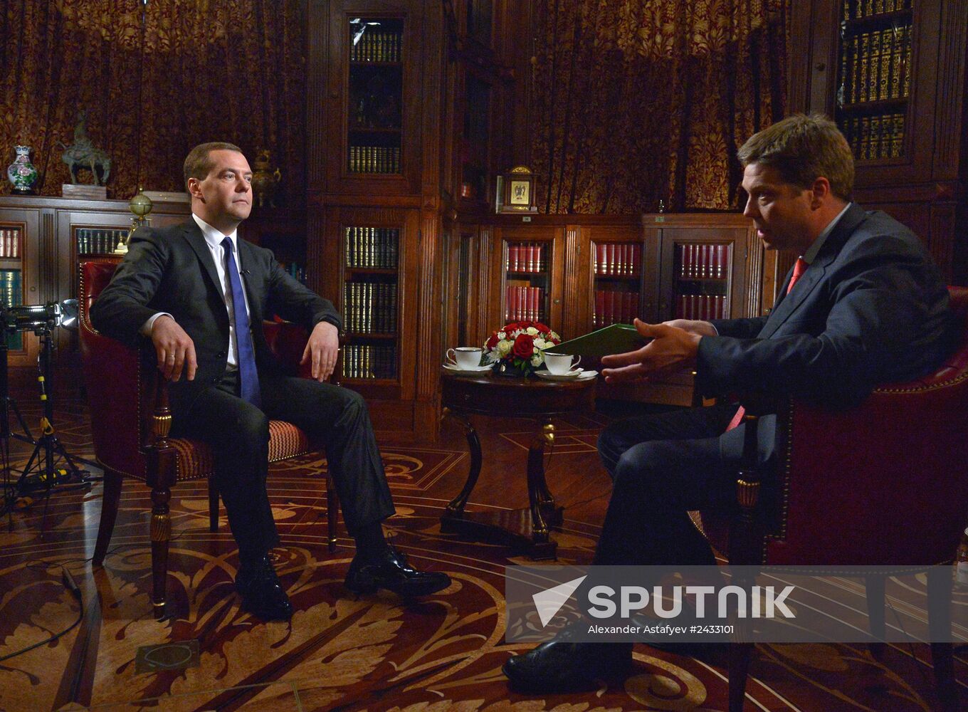Dmitry Medvedev interviewed by Bloomberg TV channel of the United States