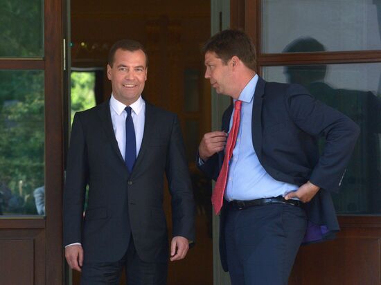 Dmitry Medvedev interviewed by Bloomberg TV channel of the United States
