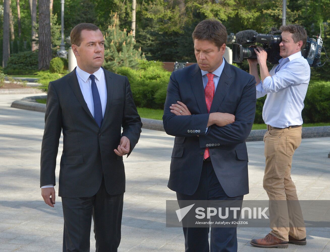 Dmitry Medvedev interviewed by Bloomberg TV channel of the United States