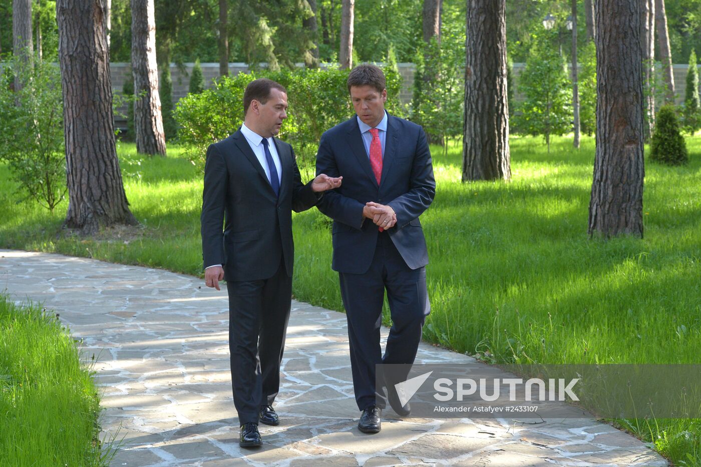 Dmitry Medvedev interviewed by Bloomberg TV channel of the United States