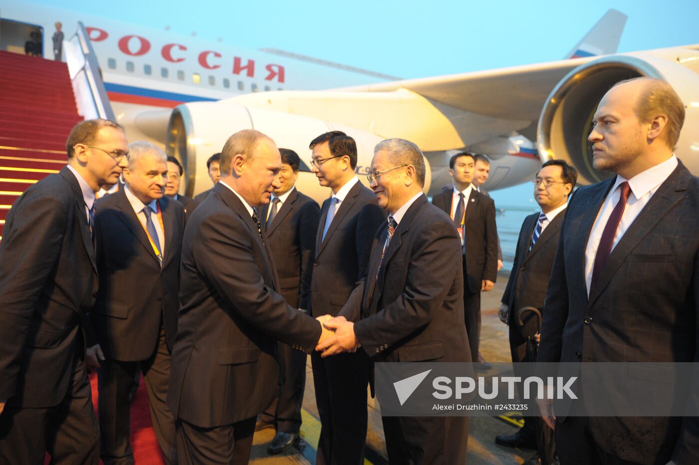 Vladimir Putin pays official visit to People's Republic of China