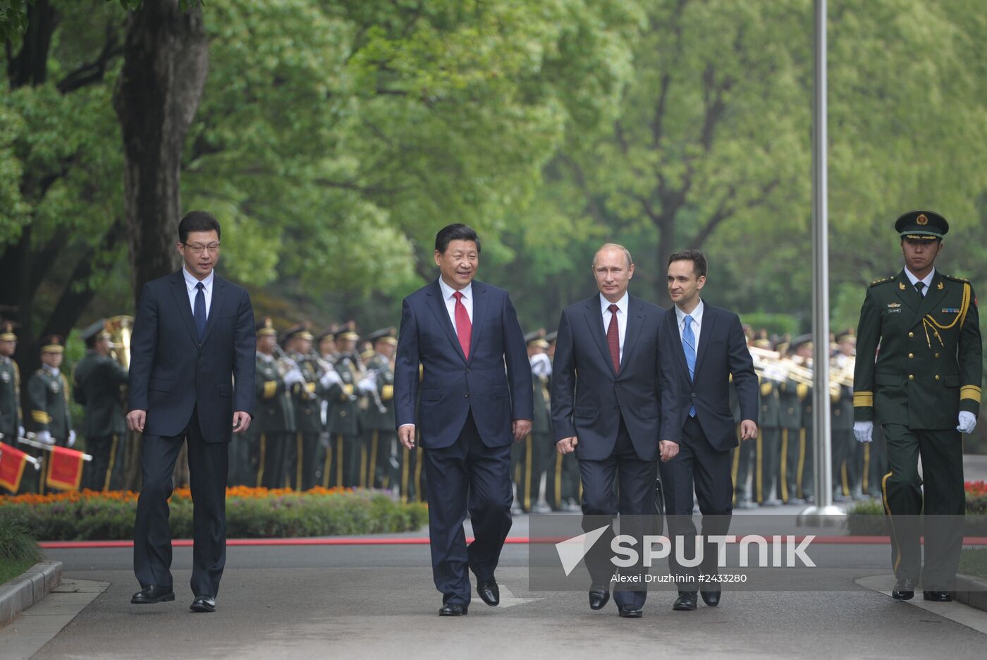 Vladimir Putin pays official visit to People's Republic of China