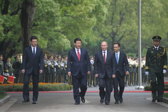 Vladimir Putin pays official visit to People's Republic of China
