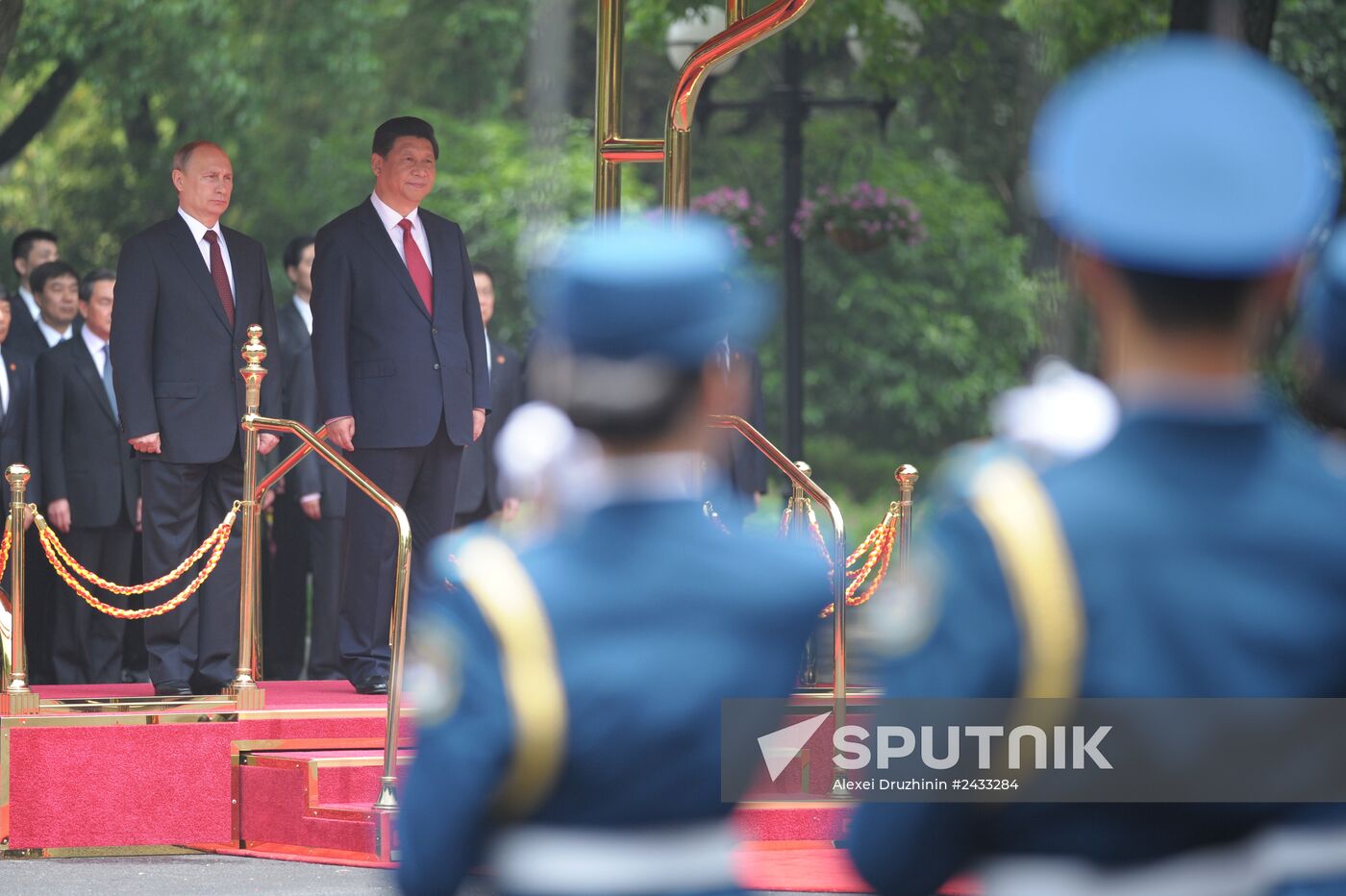 Vladimir Putin pays official visit to People's Republic of China