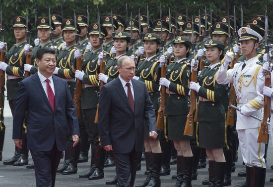 Vladimir Putin pays official visit to People's Republic of China