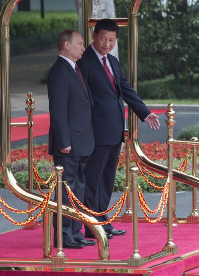Vladimir Putin pays official visit to People's Republic of China