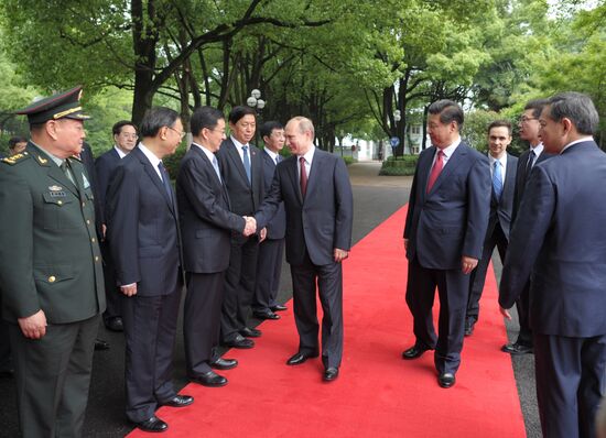 Vladimir Putin pays official visit to People's Republic of China