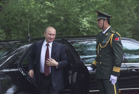Vladimir Putin pays official visit to People's Republic of China