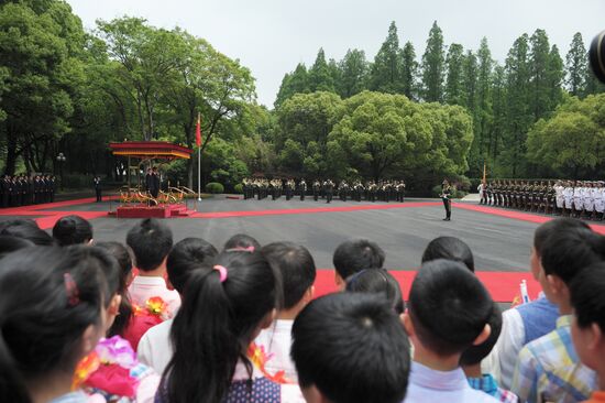 Vladimir Putin pays official visit to People's Republic of China