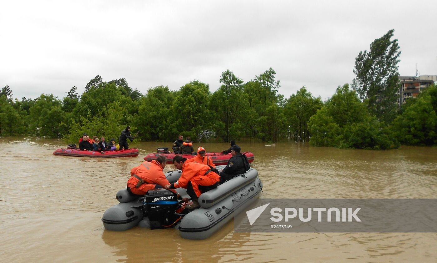 Flood in Serbia