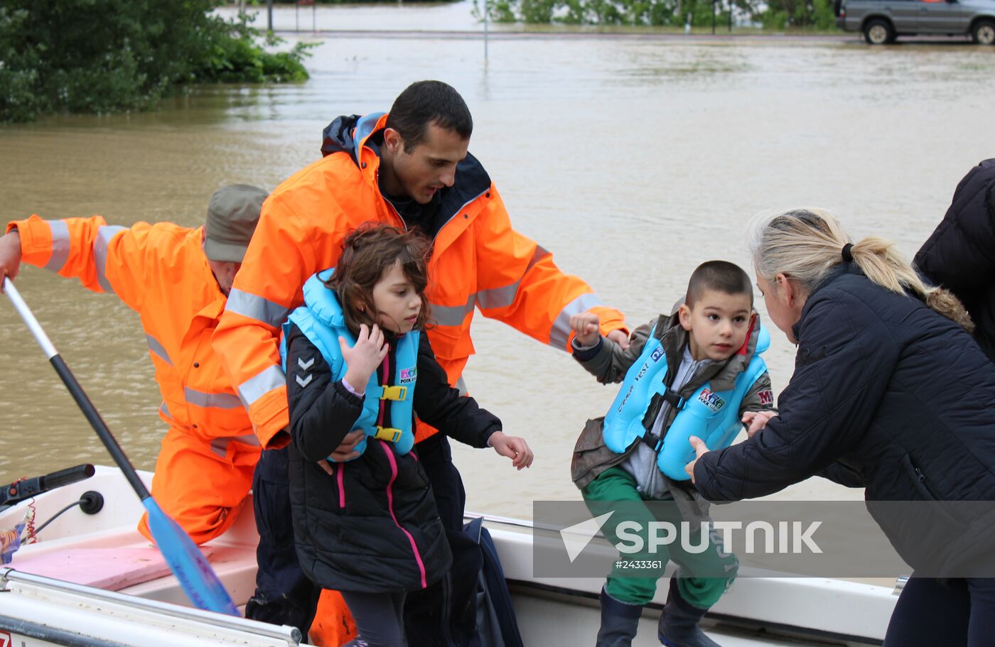Flood in Serbia