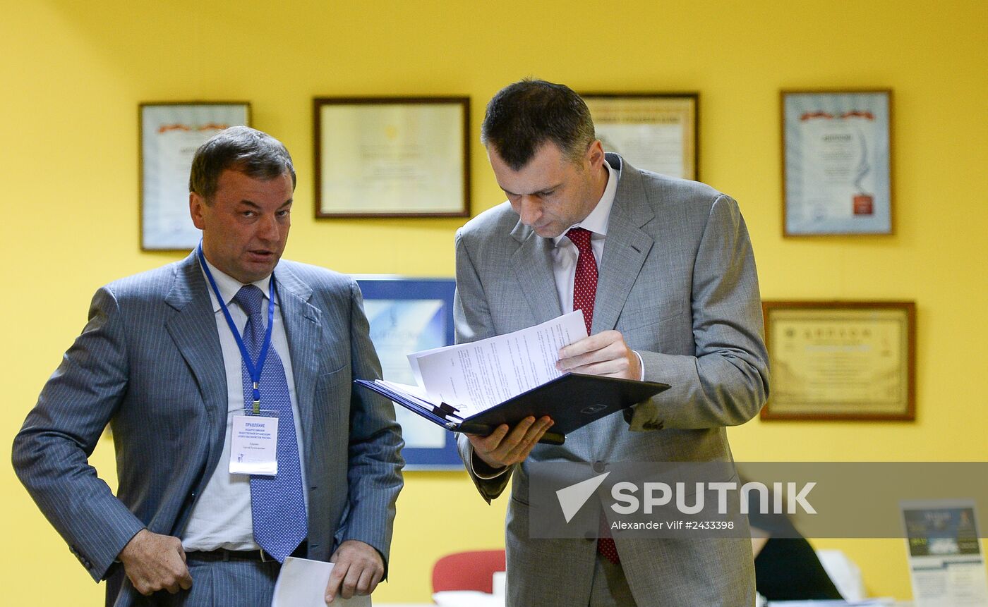 Electing the President of the Russian Biathlon Union