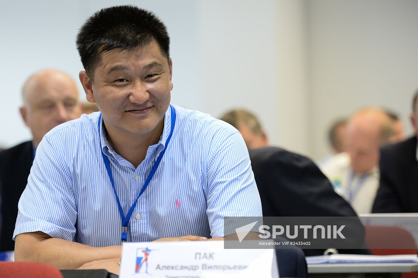 Electing the President of the Russian Biathlon Union