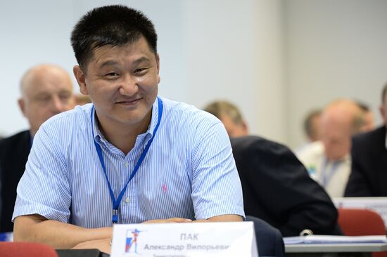 Electing the President of the Russian Biathlon Union