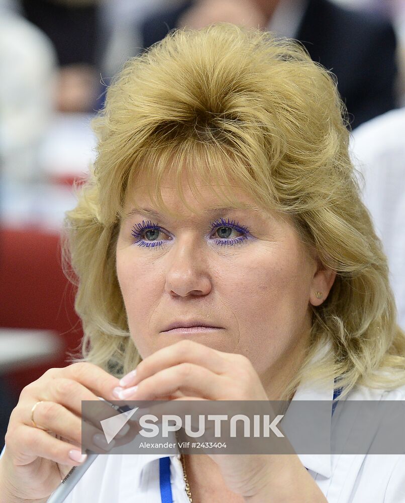 Electing the President of the Russian Biathlon Union