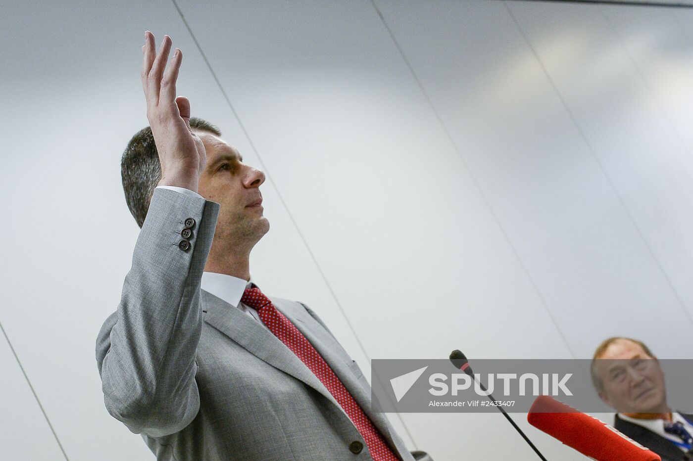 Electing the President of the Russian Biathlon Union