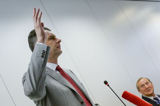 Electing the President of the Russian Biathlon Union