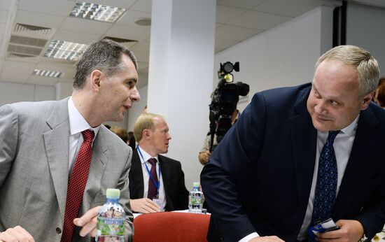 Electing the President of the Russian Biathlon Union