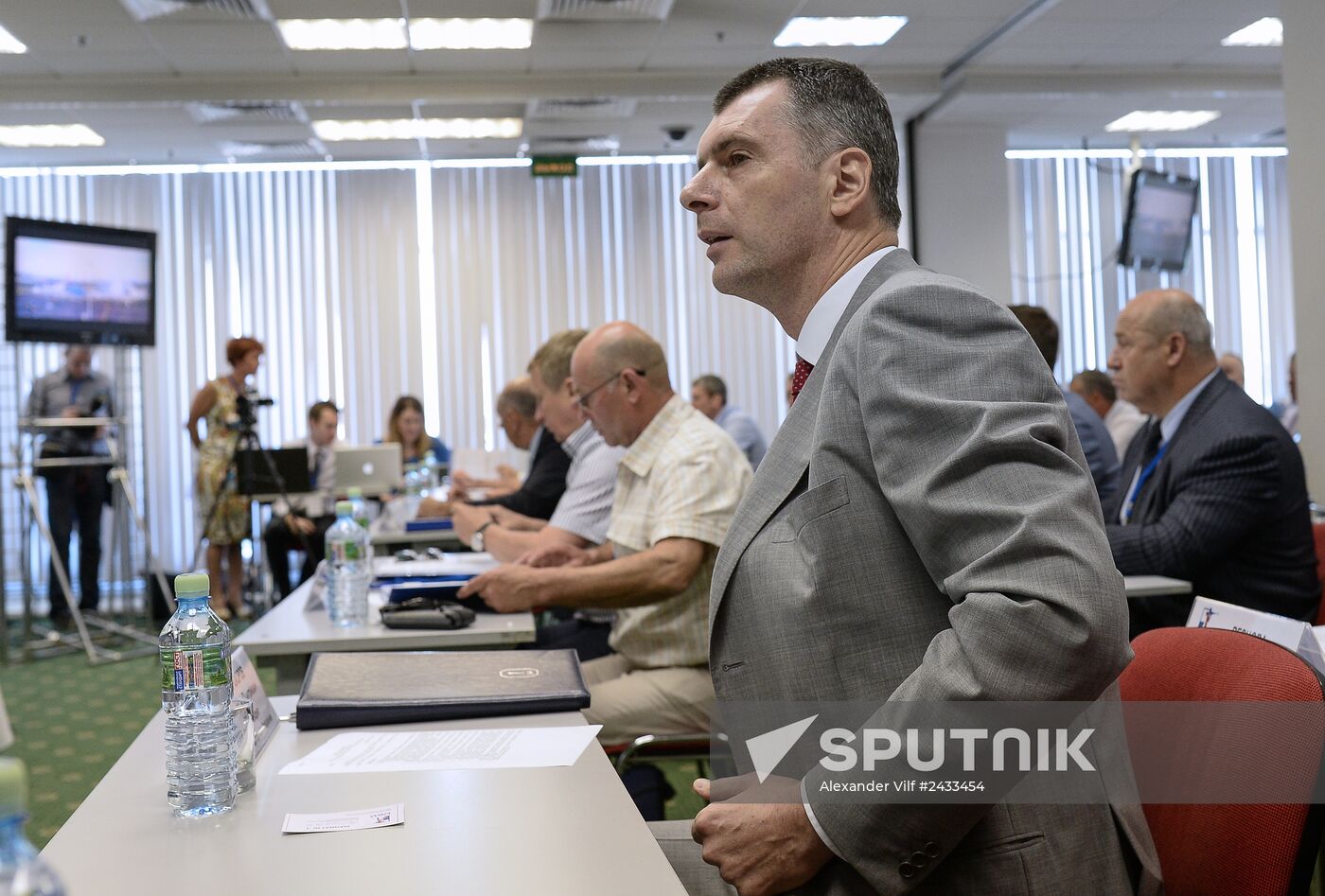 Electing the President of the Russian Biathlon Union