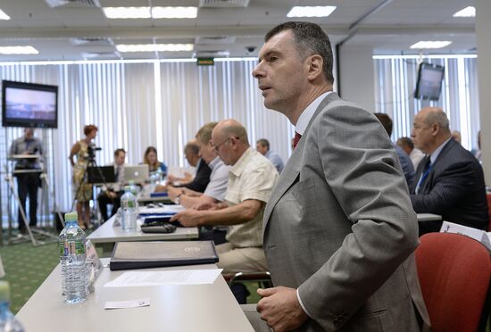 Electing the President of the Russian Biathlon Union