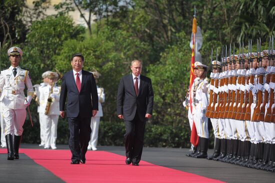 Vladimir Putin pays official visit to People's Republic of China