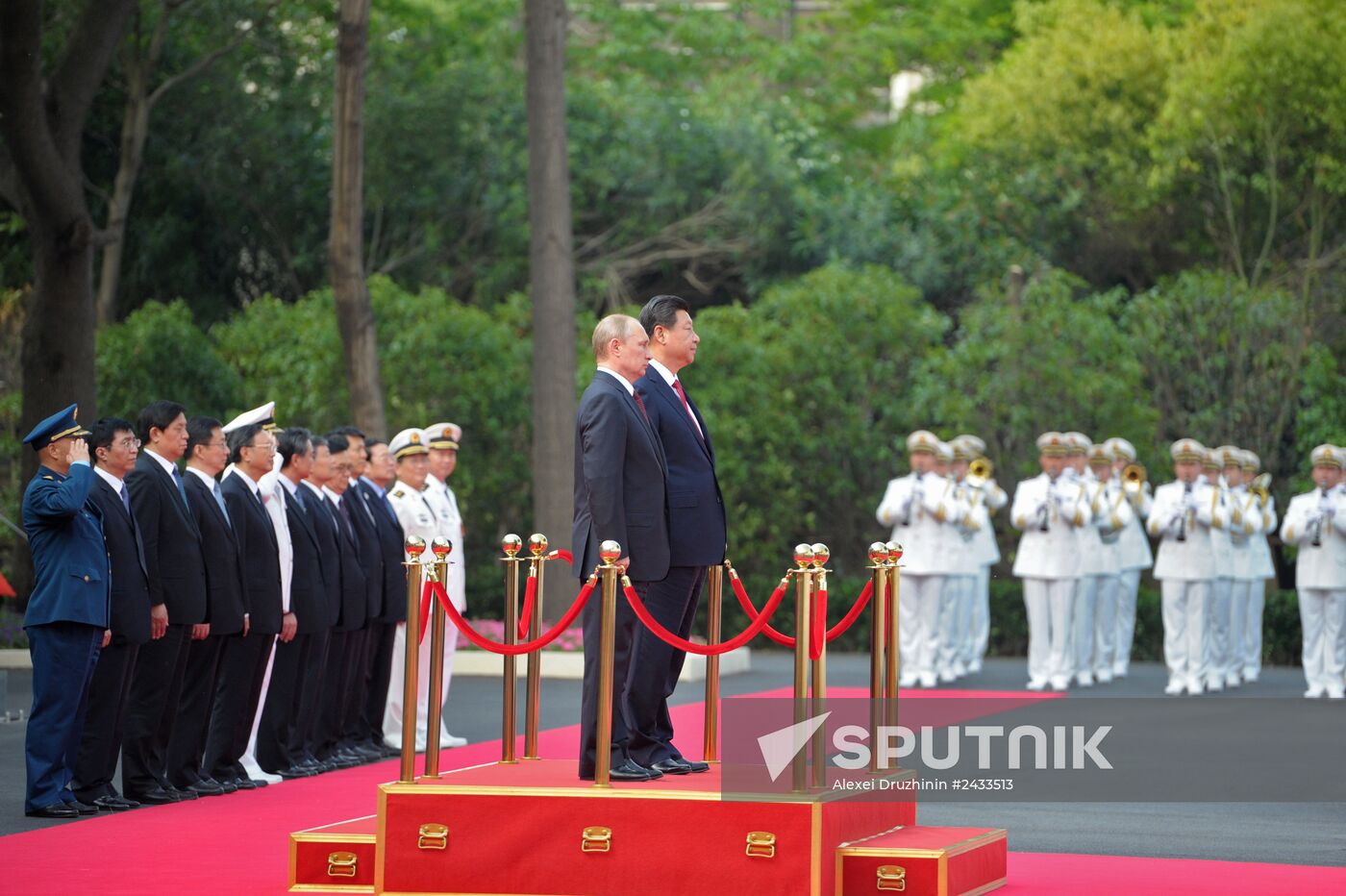 Vladimir Putin pays official visit to People's Republic of China