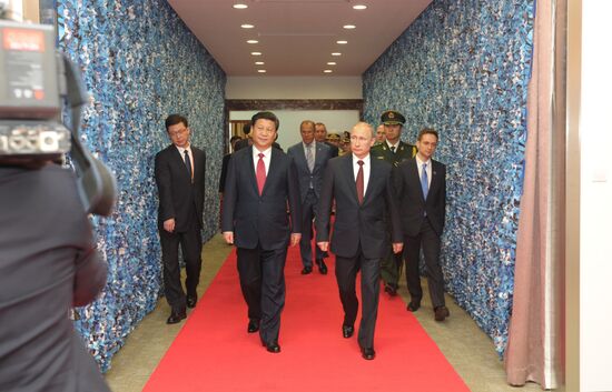 Vladimir Putin pays official visit to People's Republic of China