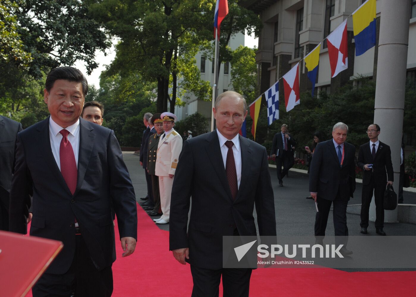 Vladimir Putin pays official visit to People's Republic of China