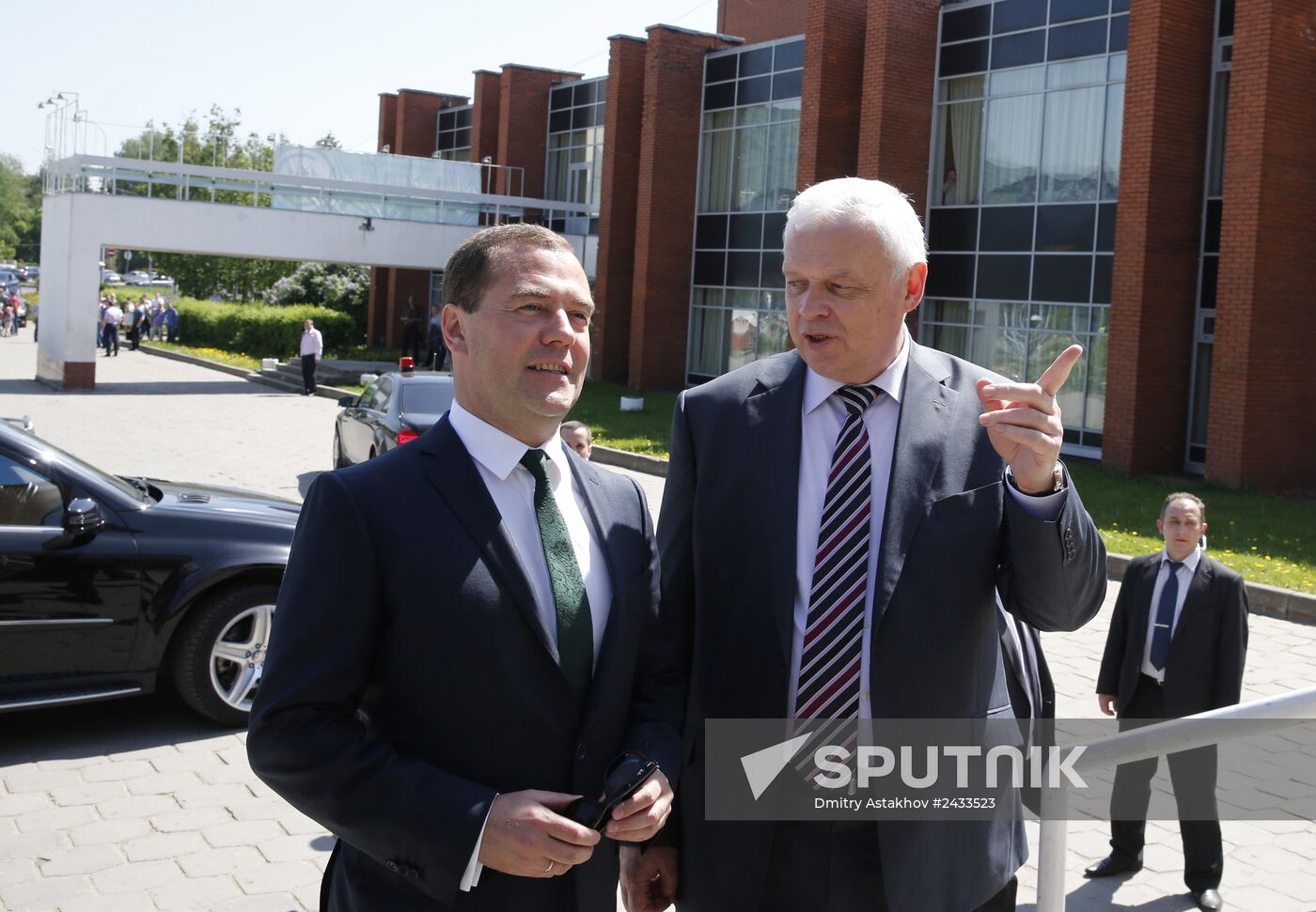 Dmitry Medvedev's trip to Zelenograd