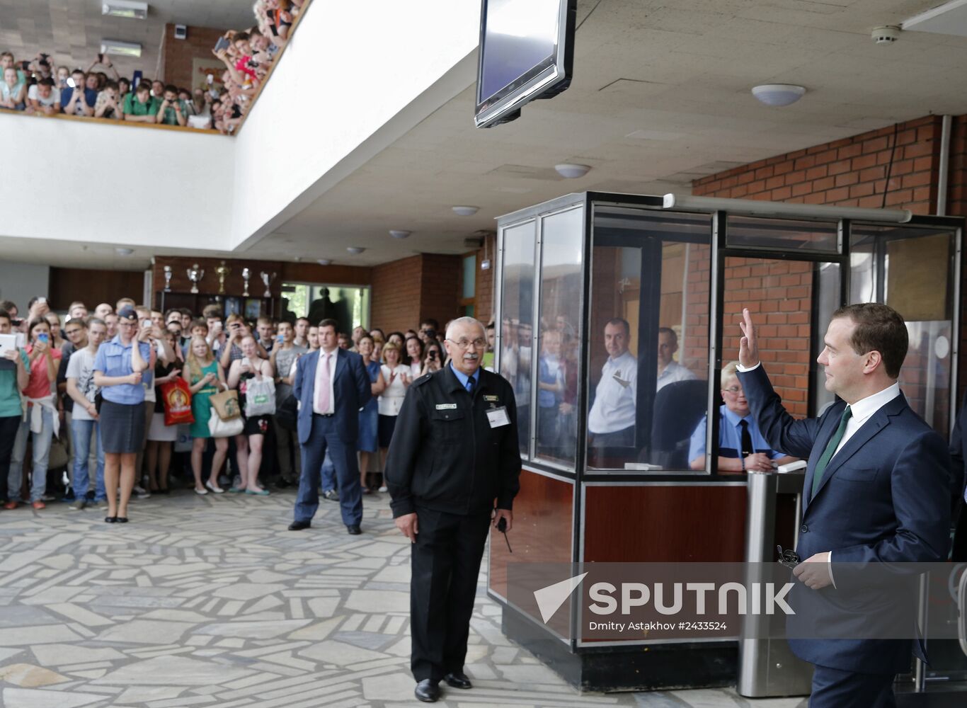 Dmitry Medvedev's trip to Zelenograd