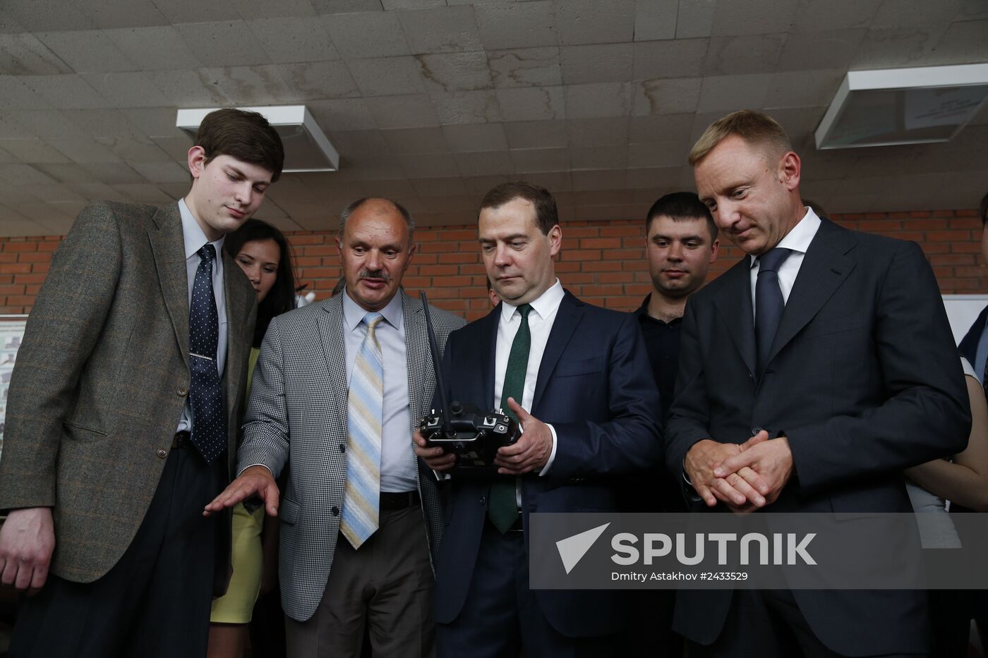 Dmitry Medvedev's trip to Zelenograd