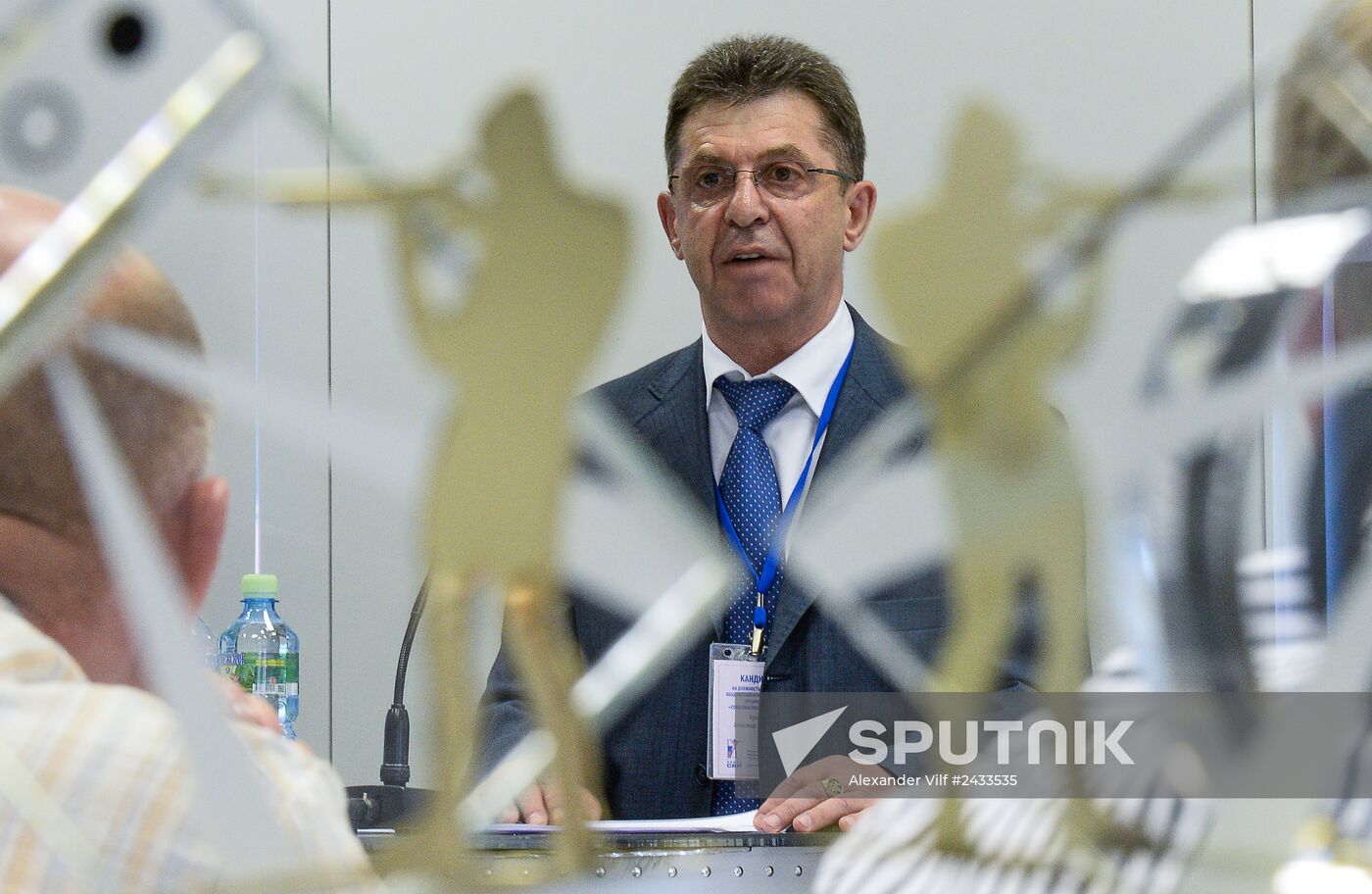 Electing the President of the Russian Biathlon Union