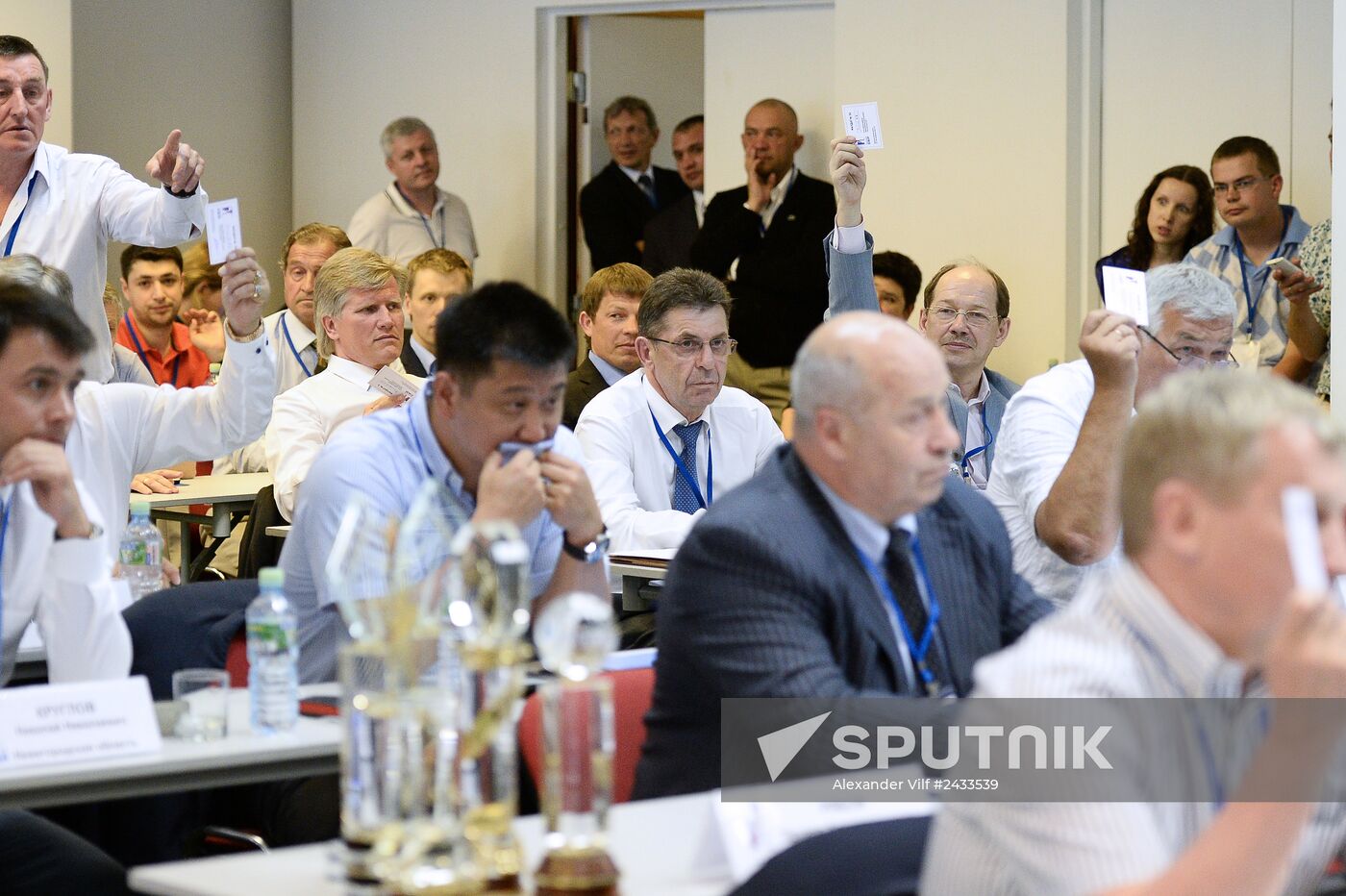 Electing the President of the Russian Biathlon Union