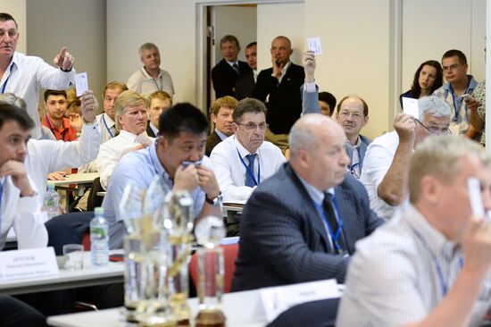 Electing the President of the Russian Biathlon Union