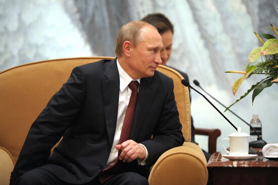 Vladimir Putin pays official visit to People's Republic of China