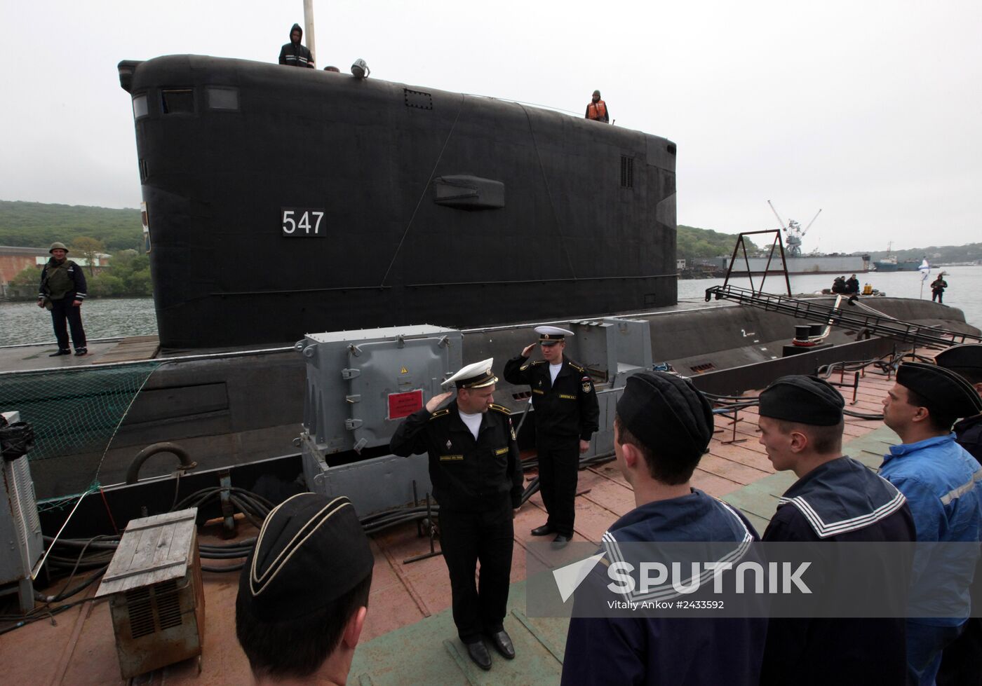 Life of the crew of Pacific Fleet's diesel submarine "Ust-Kamchatsk"