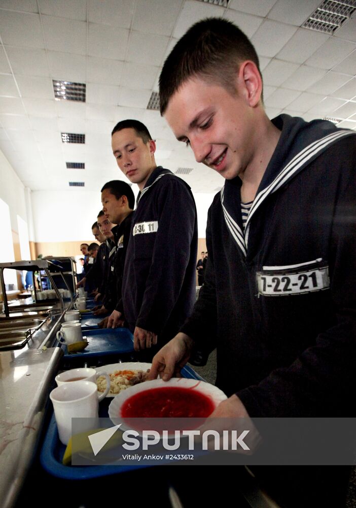 Life of the crew of Pacific Fleet's diesel submarine "Ust-Kamchatsk"