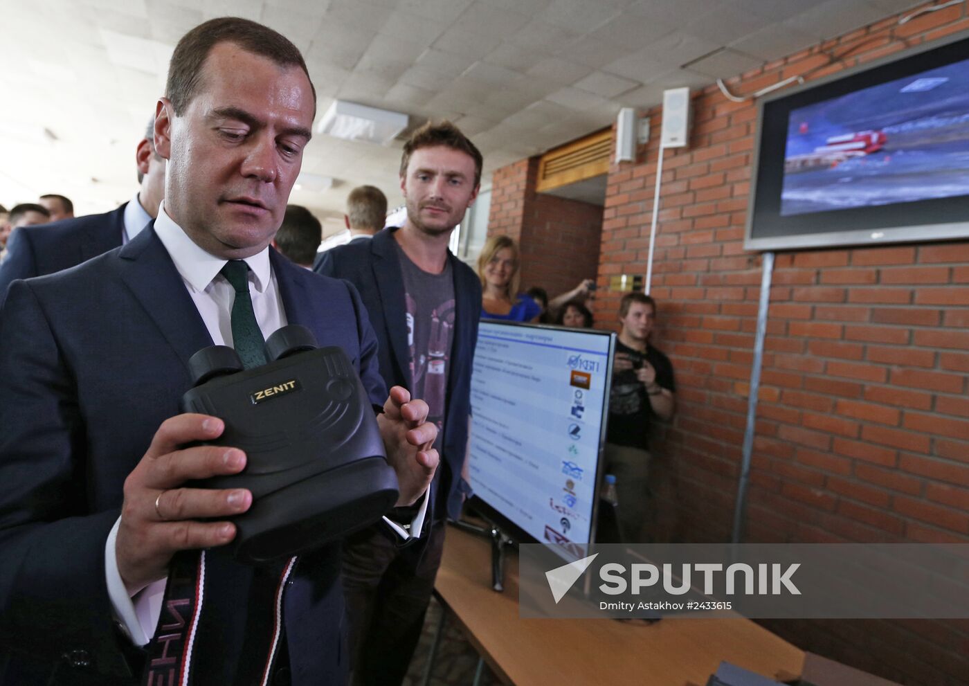Dmitry Medvedev's trip to Zelenograd