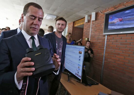 Dmitry Medvedev's trip to Zelenograd