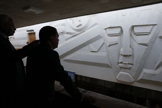 Dmitry Medvedev's trip to Zelenograd