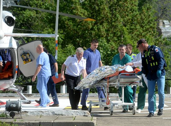 Victims of Moscow Region train collision brought to Moscow